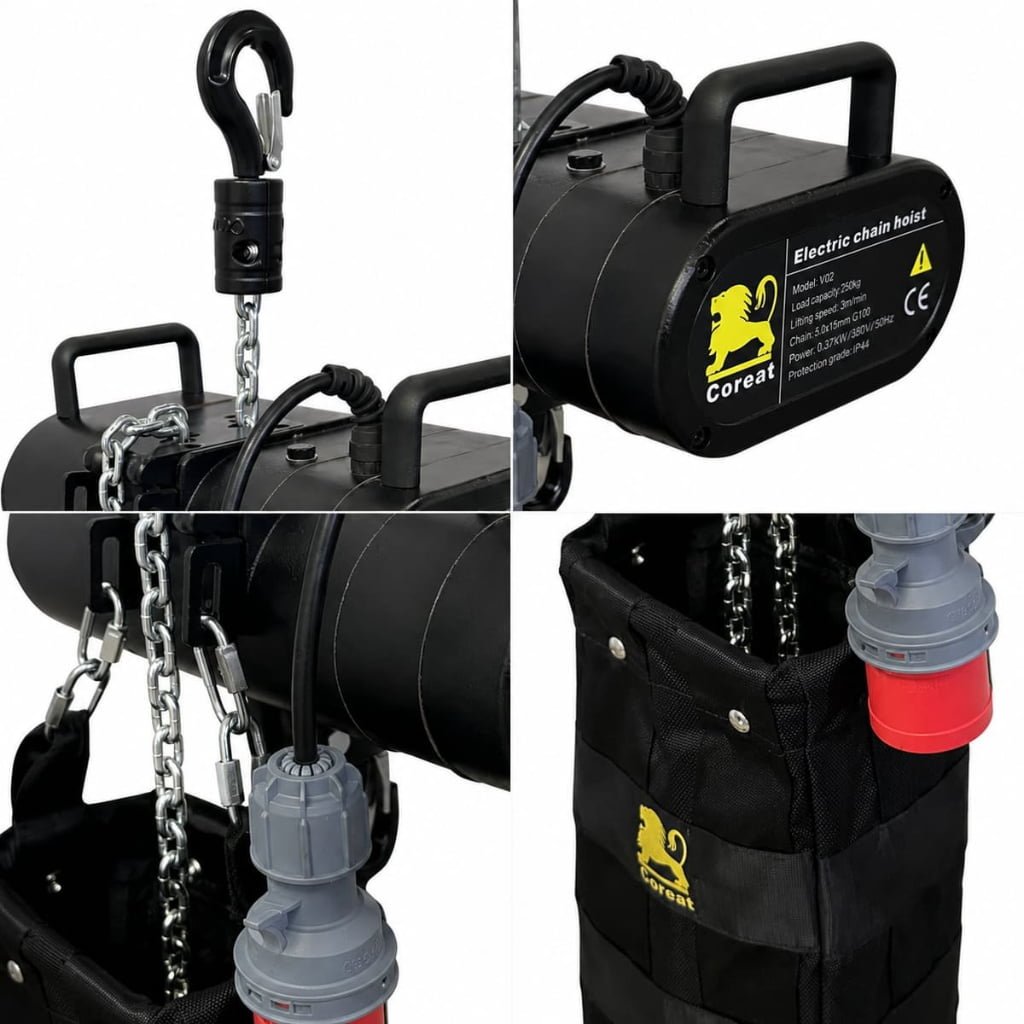 V02 250KG D8 Stage Hoist